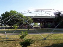 KONSTRUKCIJA  KUPOLE (BEZ POKROVA) GEODESIC DOME